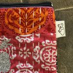 New w/out tags. Quilted Koala fabric cosmetic bag never used. Red Photo 2