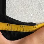 MLM Black Smocked Body Dress Boho‎ Cottagecore Prairie Minimalist Medium Photo 4