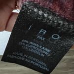 IRO  Relaxed burgandy Dolman Sleeve Tee Photo 4