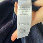 Aidan Mattox Aidan Maddox Asymmetrical Neckline‎ Glitter Gown 4 Navy Blue Photo 9