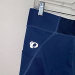 Pearl Izumi Wander Blue Mesh Panel Mid Rise Athletic Leggings With Pockets Sz L Photo 6