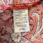 Loft Spring Bloom Tie Neck Puff Sleeve Floral Puff Sleeve Peasant Top Size M Photo 6