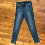 Vervet Ankle Skinny Fit Low Rise Denim Jeans Stretchy Medium Dark Wash 24 XS Blue Photo 1
