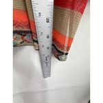 Chico's Travelers Shirt Jacket Womens XL 3 Light Papaya Coral Printed Mesh Photo 10