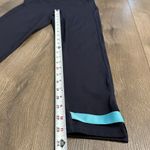 Zyia  Deluxe Strap High Rise Navy Blue‎ 7/8  Leggings Size 2 Photo 9