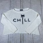 Wooden Ships by Paola Buendia 'Chill' Cropped Drop Sleeve Sweater Photo 0