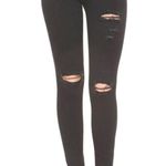 AG Adriano Goldschmied AG Legging Ankle Tempest Destroyed Distressed Ripped Skinny Stretch Jeans 26 Photo 4