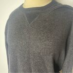 J.Crew  Size Small Sweater Black Over Tan Underlay 100% Cotton Photo 2