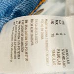 American Eagle  Mom Jean Relaxed fit High Waisted Casual Denim Medium Wash Sz 6 Photo 6