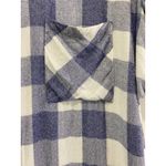 Rails  Flannel Buffalo Plaid Button Down Shirt Dress Size S Rayon Boho Casual Photo 5