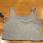 Kimberly Nwt   c womens waffle knit crop top size large . Photo 3