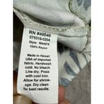 Kaudiana Hawaii Tropical Orchid Leaf Print Sleeveless Tank Top Women's M Rare White Size M Photo 2