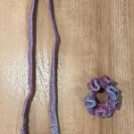 Handmade Crochet Trio Purple Photo 1