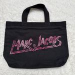 Marc Jacobs Black Tote Bag with Pink Logo Photo 13