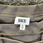 BKE  Waffle Knit Top Women's Small Biege Photo 4