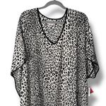 Kate Spade Kaftan Leopard Print Cover Up Photo 5