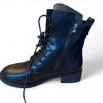 SheIn Boots Black Ankle Lace-Up Photo 3