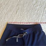 FIGS  High Waisted Livingston Basic Scrub Pants Small Navy Blue Photo 5