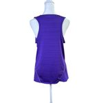 Athleta Women’s Run On Purple Tank Top Sleeveless Activewear Gym Reflective Sz L Photo 2