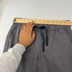 Lululemon  On The Fly Ankle Pants Womens 6 Gray Stretch High Rise Drawstring Photo 11