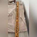 Max Mara Leisure Moto Zip Up Jacket Beige Athleisure NO SIZE TAG Photo 3