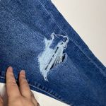 Levi's Levi’s Wedgie Straight busted knee raw hem short length ankle jeans size 28s Photo 6