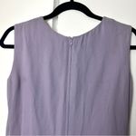 Salvatore Ferragamo Silk Sleeveless Shift Dress in Lilac Purple Vintage Photo 5