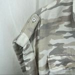 Vince Camuto Tan Belted Camouflage Roll Tab Sleeve Casual Mini Shirt Dress S Photo 6