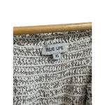 Blue Life  Zamar Tie Shoulder Smocked‎ Cropped Tank Top Ruffle Trim Size XS Photo 5