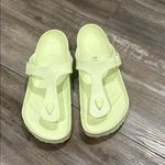 Birkenstock  Gizeh EVA Classic Women’s Sandals EU Size 41 US Size 10 Lime Green Photo 3