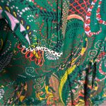 Maeve ✨Anthropologie  Janis Dress | Green Paisley +Polka Dot Print | UK 8 / US 4✨ Photo 10