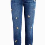 joe's jeans  The Icon Skinny Crop Brooklynn Daisy High-Rise Floral Distressed 24 Photo 3