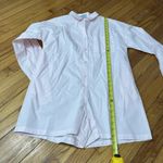 Parke Pink‎ Cotton Long Sleeve Button Front Polo Romper Size XS Pink Photo 5