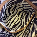 Linea Pelle Tan Cross Body Zipper Purse C9 Tan Photo 6