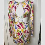 For Love & Lemons  Thora Cutout Long Sleeve Mini Dress Size XS NWT $288 retail Photo 4