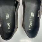 Toms embroidered alpargata espadrille flats black size 8.5 Photo 5