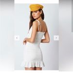 Adalene White Smocked Tie Photo 2