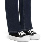 No Boundaries NWT  Black Lace-Up Platform Hi-Top Size 7.5 Sneakers Photo 6