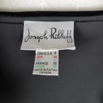 Joseph Ribkoff Womens Veston/Jacket Size 8 Black Velvet Ruffles Crop Long Sleeve Photo 8