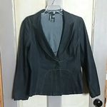 Bisou Bisou  Dark Blue Denim Jacket Photo 0