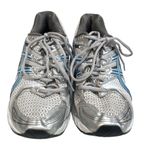 ASICS Gel-Kayano 16 Running Shoes White Blue Silver Size 10.5 Photo 1