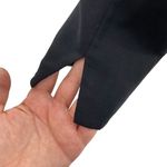 Akris Size 8 Black Blazer With Pinstripe Contrast Collar Quiet Luxury Academia Photo 4