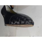 Bottega Veneta Bottega Venetta ￼Women’s Sz 8.5 B ￼ Vintage￼ Black Pumps Classic Weave Photo 7