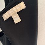 Banana Republic Chic Black Midi Dress with gold keyhole accent Size 14 Photo 3
