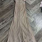 Windsor  Juniors 7 Cold-Shoulder Mermaid Glitter Formal Dress Photo 5