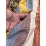 American Eagle Outfitters Dress Womens Medium Off Shoulder Striped Mini Dress Photo 4