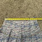Free People  light blue multicolor a-line mini skirt size 6 Photo 8