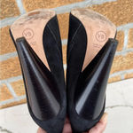 Veronica Beard  "Hawthorne" Black Suede Booties 38 Photo 7