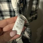 SO  Hooded Plaid Long Sleeve Shirt Photo 4