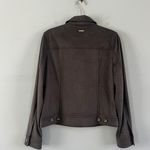 Tommy Bahama NWT Salina Sands Faux Suede Gray Jacket Photo 3